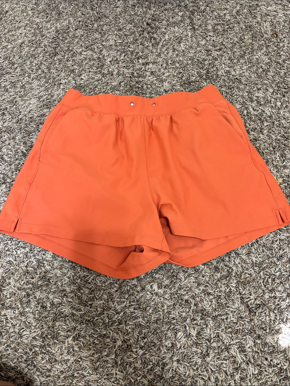 Old Navy Orange Athletic Shorts with Side Pockets